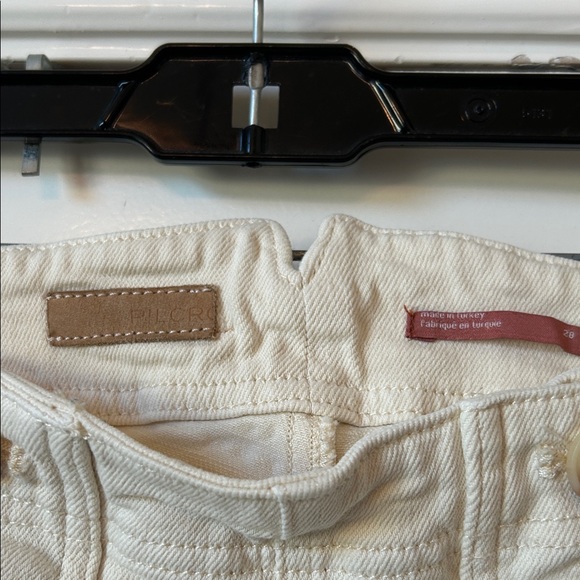 Pilcro Off-White Flare Jeans - Picture 3 of 12